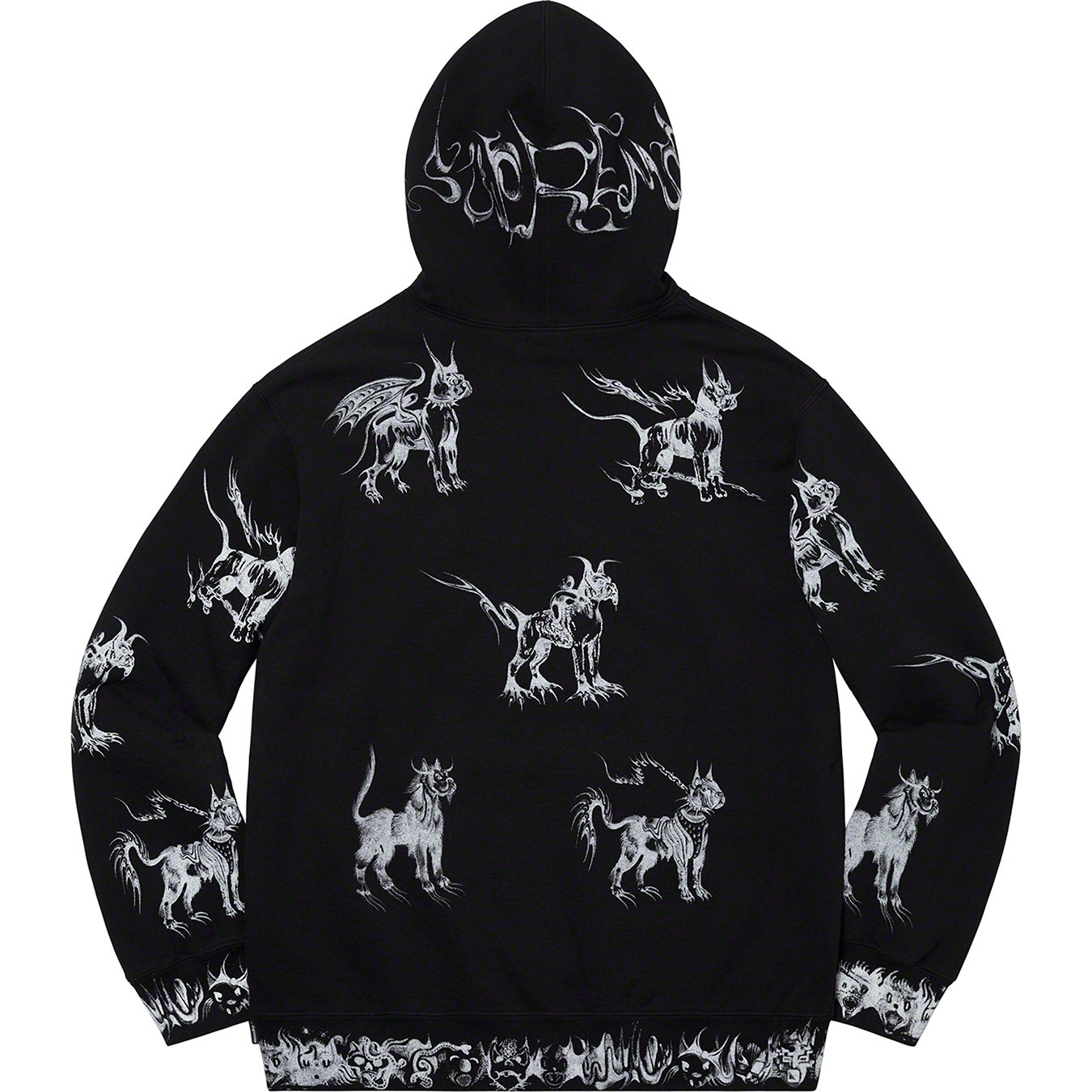 Animals Hooded Sweatshirt view 9